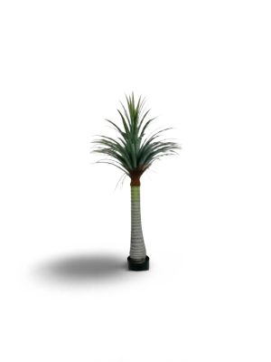 4FT Artificial Yucca Plant – Realistic Fake Yucca Tree with Sturdy Trunk – Indoor/Outdoor Drought-Resistant Decor