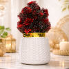 Luxury Artificial Plastic Base Flower - Decor For Home