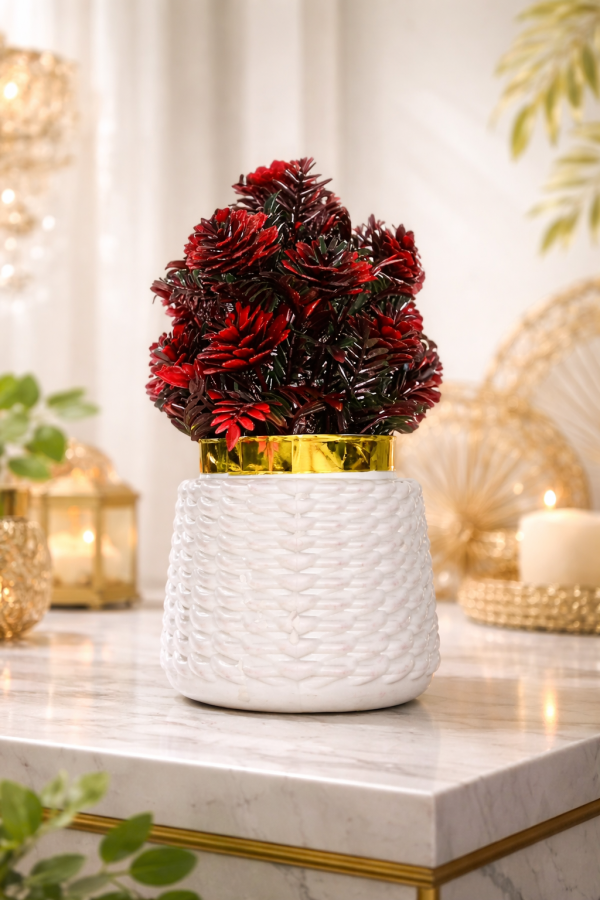Luxury Artificial Plastic Base Flower - Decor For Home