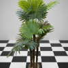 Gemini_Generated_Image_8dmy8o8dmy8o8dmy Realistic 4.5ft Artificial Multi-Species Fan Palm in Dotted Pot