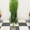 Minimalist 150cm Artificial Multi-Stem Palm Tree in White Pot - Modern Home & Office Decor