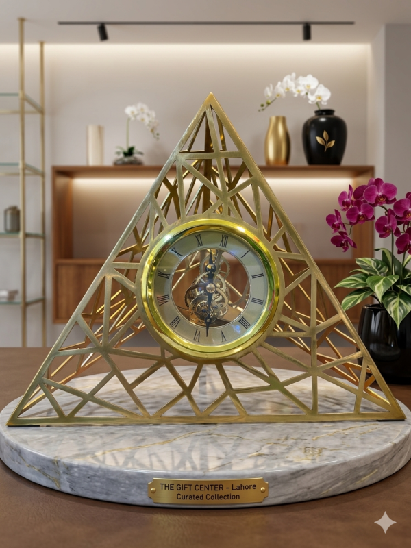 Gemini_Generated_Image_r7owzzr7owzzr7ow The Gilded Prism Chronos – Geometric Skeleton Pyramid Table Clock